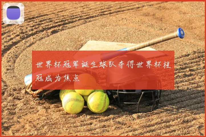 世界杯冠军诞生球队夺得世界杯桂冠成为焦点